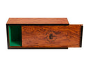 Bubinga Burl Luxe Slide-top Chess Box