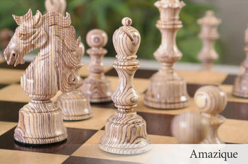 The Exotique Collection® - The Treviso Series Luxury Chess Pieces - 4.4