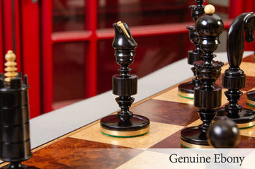 The Camaratta Collection - The Biedermeier Series Luxury Chess Pieces - 4.4