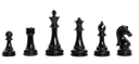 The Candidates Series Plastic Chess Pieces- 4.25" King- Woodtek