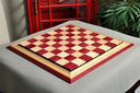 Signature Contemporary III Luxury Chess board - PURPLEHEART / BIRD'S EYE MAPLE - 2.5" Squares
