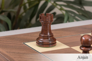 American Staunton Series Chess Pieces - 3.75