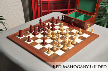The Dubrovnik Chess Set, Box, & Board Combination