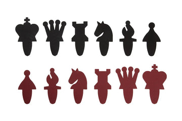 Extra Pieces for 28" Slotted-Style Chess Demonstration Set