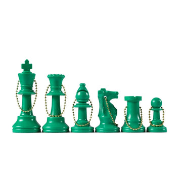 Chess Pieces Keychain Set (17 Pieces)