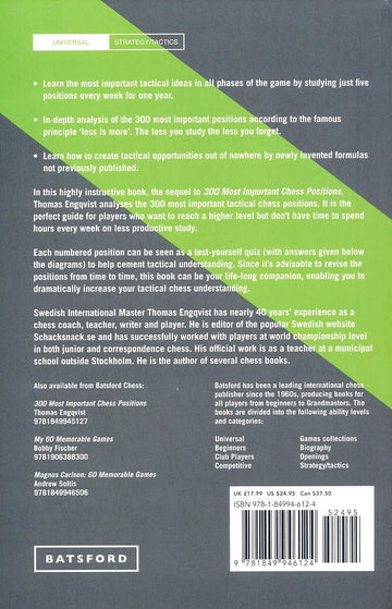 300 Most Important Tactical Chess Positions