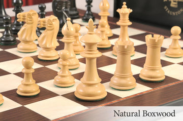 The Royale Chess Set, Box, & Board Combination