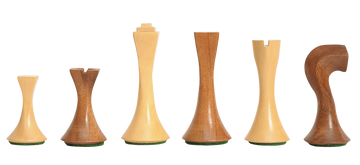 The Moderne Series Chess Pieces - 3.75" King