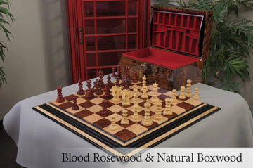 The Savano Forever Series Wood Chess Set, Box, & Board Combination