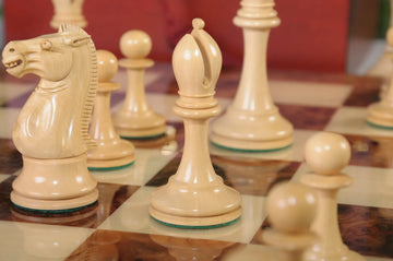 The B & Co. Series  Chess Set, Board & Box Combination - 4.4