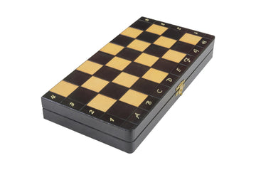 The Black Magnetic Chess Set