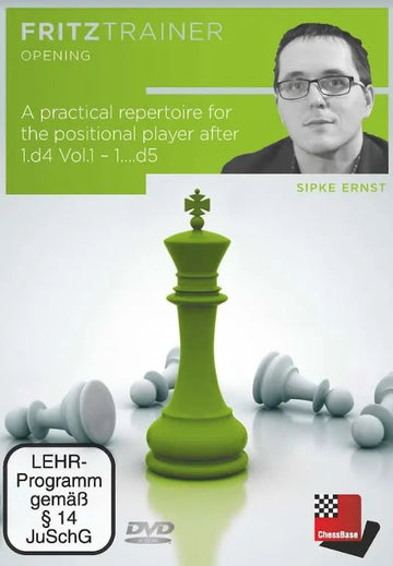 CLEARANCE - FRITZ TRAINER - A Practical Repertoire for the Positional Player after 1.d4 - Vol.1:  1….d5