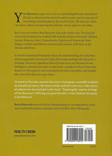 CLEARANCE - Devoted to Chess - The Creative Heritage of Yuri Razuvaev