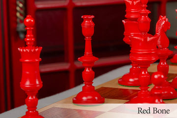 The Cologne Luxury Bone Chess Pieces - 6.0