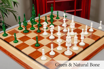 The Cologne Luxury Bone Chess Pieces - 6.0