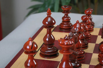 The Pienza Series Luxury Chess Pieces - 4.4