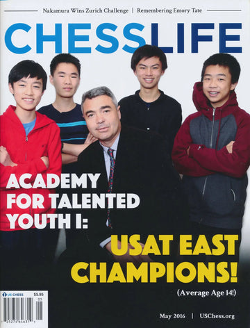 CLEARANCE - Chess Life Magazine - May 2016 Issue