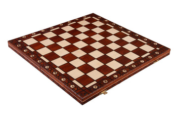 The Ambassador Insert Chess Set - Brown