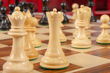 The Capablanca Chess Edition - Reykjavik II Series Chess Pieces - 3.75