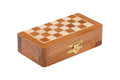 FOLDING WOODEN MAGNETIC Travel Chess Set - 5