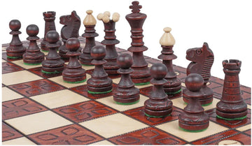 The Brown Junior Chess Set