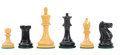 The Library Collection - The Lasker Series Luxury Chess Pieces - 2.875" King