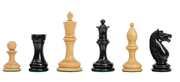 The Botvinnik Flohr Series Luxury Chess Pieces - 4.0" King