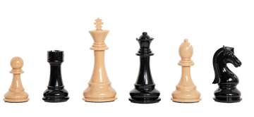 The Candidates Series Chess Pieces - 4.25" King - Woodtek
