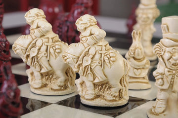 Alice in Wonderland Chess Pieces - 3.5