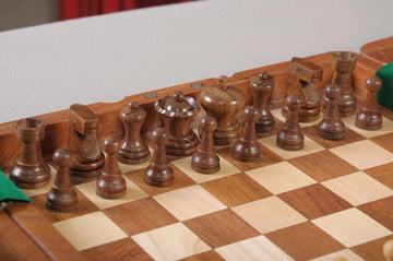 ULTIMATE WOODEN Magnetic Travel Chess Set - 12