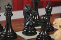 The Leicester Series Chess Set, Box, & Board Combination
