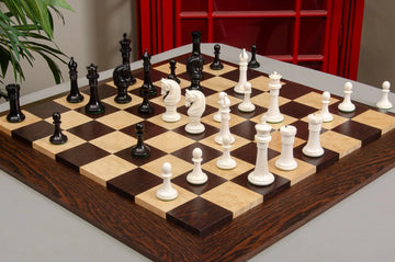 The Monmouth Luxury Bone Chess Pieces - 4.0