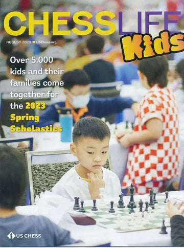 CLEARANCE - Chess Life for Kids Magazine - August 2023 Issue