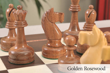 CLEARANCE - The Tahl II Series Chess Pieces - 3.875