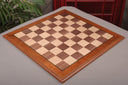 Walnut and Maple Superior Traditional Chess Board - 2.25" Squares