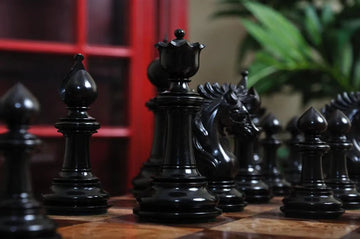 The Camelot Series Artisan Chess Pieces - 4.4