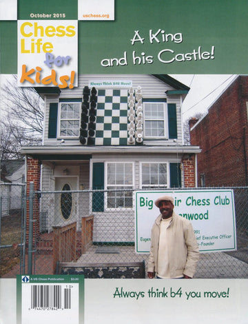 CLEARANCE - Chess Life For Kids Magazine - October 2015 Issue