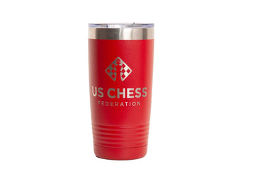 US Chess Federation Engraved 20 oz. Tumbler