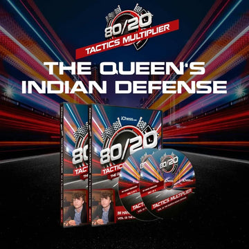CLEARANCE - The Queen's Indian Defense - IM Hans Niemann - 80/20 Tactics Multiplier