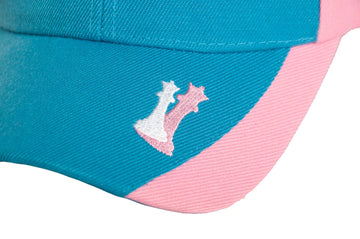 US Chess Women Baseball Hat - Blue & Pink