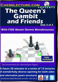 E-DVD - The Queen's Gambit and Friends - 2 DVDs - Chess Lecture - Volume 95