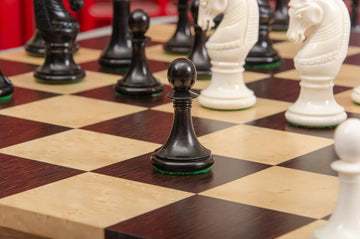 The Monmouth Luxury Bone Chess Pieces - 4.0