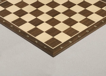 Smoked Oak and Maple Wooden Tournament Chess Board
