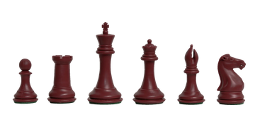 The Collector Series Plastic Chess Pieces - 3.75