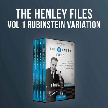 CLEARANCE - The Henley Files - French Defense - Rubinstein Variation - GM Ron Henley - Volume 1