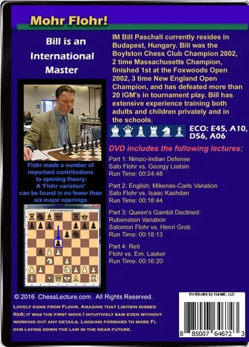 E-DVD Mohr Flohr! - Chess Lecture - Volume 163