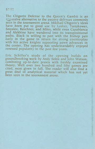 CLEARANCE - How to Play the Chigorin Defense in the Queen's Gambit Declined