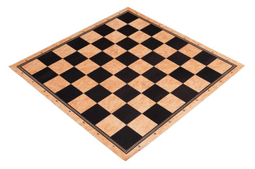 Bird's Eye Maple & Wenge - Full Color Thin Mousepad Chess Board