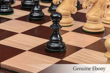 CLEARANCE - The Varese Series Artisan Chess Pieces - 4.4