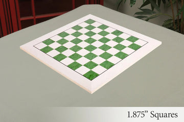 Bird's Eye Maple and Greenwood Standard Traditional Chess Board